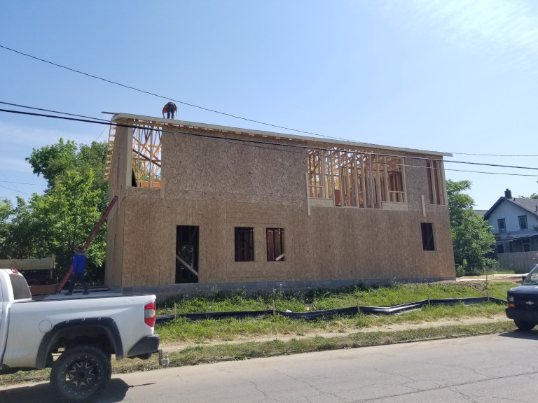 New construction framing